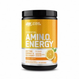 Optimum Nutrition ESSENTIAL AMIN.O. ENERGY® Citrus Spritz 0.6 lb (30 Servings) | 32108YPIW