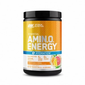 Optimum Nutrition Essential AMIN.O. ENERGY + Electrolytes *new* Sun-kissed Citrus 0.63 lb (30 Servings) | 74952MDXA