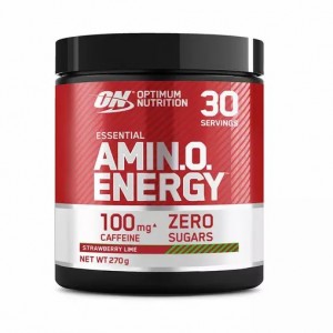 Optimum Nutrition Essential AMIN.O. Energy Strawberry Lime 270 grams (30 Servings) | 65308UHVJ