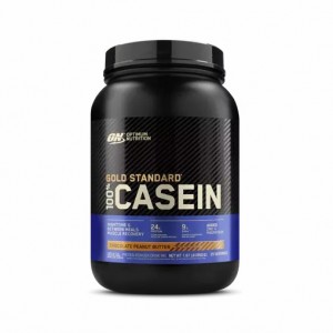 Optimum Nutrition GOLD STANDARD® 100% Casein Chocolate Peanut Butter 2 lb (25 Servings) | 89347WQPT