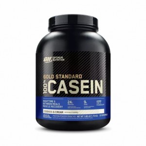 Optimum Nutrition GOLD STANDARD® 100% Casein Cookies & Cream 4 lb (53 Servings) | 63472AXLN