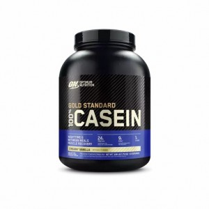 Optimum Nutrition GOLD STANDARD® 100% Casein Creamy Vanilla 4 lb (53 Servings) | 17269ACGF