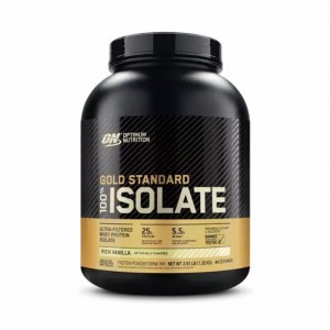 Optimum Nutrition GOLD STANDARD® 100% Isolate Rich Vanilla 2.91 lb (44 Servings) | 03526OANH