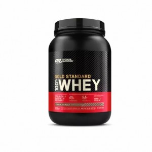 Optimum Nutrition GOLD STANDARD 100% WHEY™ Chocolate Malt 2 lb (29 Servings) | 23904DKWS