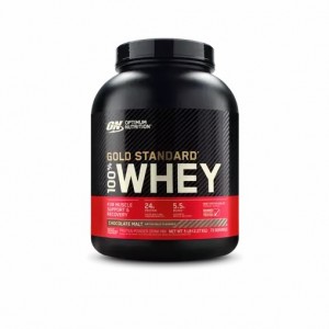 Optimum Nutrition GOLD STANDARD 100% WHEY™ Chocolate Malt 5 lb (73 Servings) | 58476GMBC