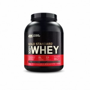 Optimum Nutrition GOLD STANDARD 100% WHEY™ Coffee 5 lb (71 Servings) | 16342JNQU