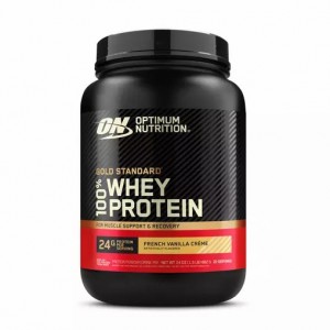 Optimum Nutrition GOLD STANDARD 100% WHEY™ French Vanilla Creme 1.5 lb (22 Servings) | 58091IOAE