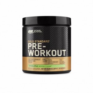 Optimum Nutrition GOLD STANDARD® Pre-Workout Green Apple 0.66 lb (30 Servings) | 79234CNIU