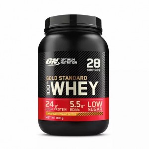 Optimum Nutrition Gold Standard 100% Whey Protein Powder Chocolate Peanut Butter 896 grams (28 Servings) | 25983TXGN