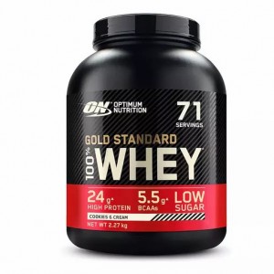 Optimum Nutrition Gold Standard 100% Whey Protein Powder Cookies & Cream 2.27 kg (71 Servings) | 36052KPWJ