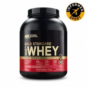 Optimum Nutrition Gold Standard 100% Whey - Elite Series Delicious Strawberry 2.27 kg | 75684BANO