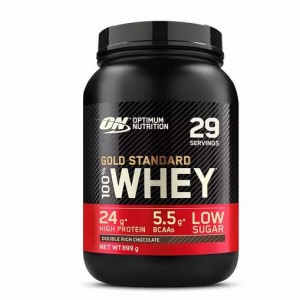 Optimum Nutrition Gold Standard 100% Whey Protein Powder Double Rich Chocolate 899 grams (29 Servings) | 12569AODC