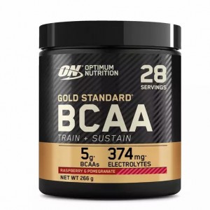 Optimum Nutrition Gold Standard BCAA Train + Sustain Raspberry & Pomegranate 266 grams (28 Servings) | 87952NSFY