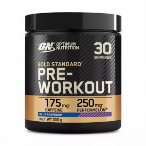 Optimum Nutrition Gold Standard Pre-Workout Blue Raspberry 330 grams (30 Servings) | 71328GIVM