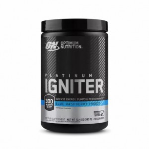 Optimum Nutrition Platinum Igniter Blue Raspberry Freeze 0.84 lb (20 Servings) | 96428QEKB