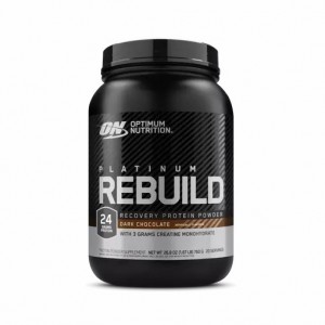 Optimum Nutrition Platinum Rebuild Dark Chocolate 1.67 lb (20 Servings) | 73082NMDX