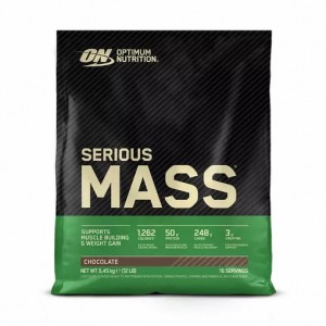 Optimum Nutrition Serious Mass Chocolate 5.45 kg (16 Servings) | 03486YKHP