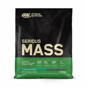 Optimum Nutrition Serious Mass Chocolate Mint 5.45 kg (16 Servings) | 83154SCPX