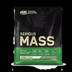 Optimum Nutrition Serious Mass Cookies & Cream 5.45 kg (16 Servings) | 69783DXFO