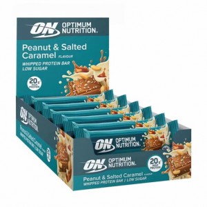 Optimum Nutrition Whipped Protein Bar Peanut And Salted Caramel 600 grams (10 Bars) | 30458EHSY