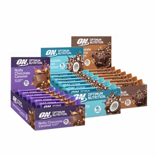 Optimum Nutrition 3x Protein Bar Box 10-12 bars per box | 57296FOJQ