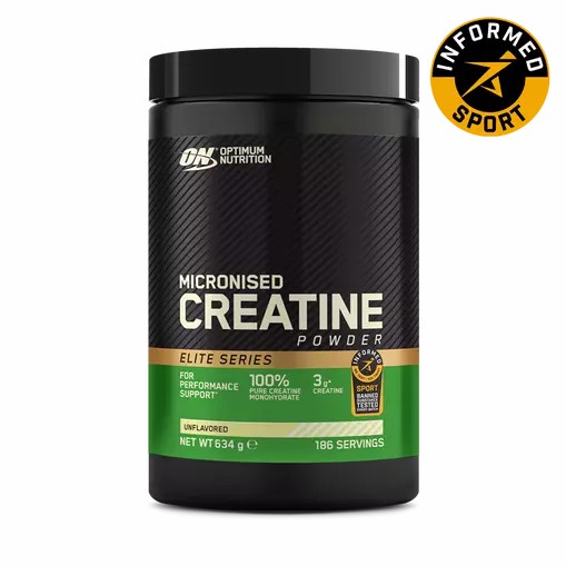 Optimum Nutrition Creatine Powder - Elite Series 186 Serving (634 grams) | 24597FQKR