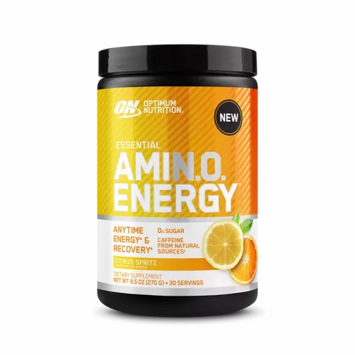 Optimum Nutrition ESSENTIAL AMIN.O. ENERGY® Citrus Spritz 0.6 lb (30 Servings) | 32108YPIW