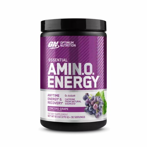 Optimum Nutrition ESSENTIAL AMIN.O. ENERGY® Concord Grape 0.6 lb (30 Servings) | 57491XTRP