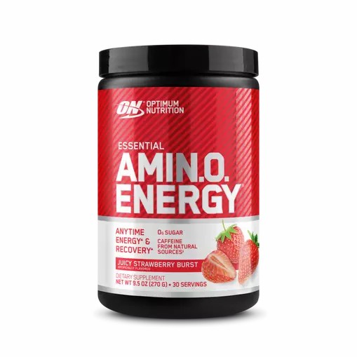 Optimum Nutrition ESSENTIAL AMIN.O. ENERGY® Juicy Strawberry - Notify Me 0.6 lb - Notify me | 98526RKJQ