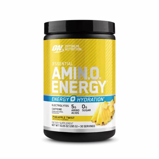 Optimum Nutrition Essential AMIN.O. ENERGY + Electrolytes Pineapple Twist 0.63 lb (30 Servings) | 34587RXPL