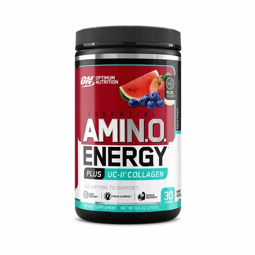 Optimum Nutrition Essential AMIN.O. ENERGY + UC-II Collagen 0.6 lb (30 Servings) | 98321SQWY