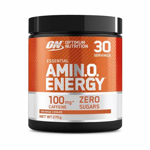 Optimum Nutrition Essential AMIN.O. Energy Orange Cooler 270 grams (30 Servings) | 93507FWUO