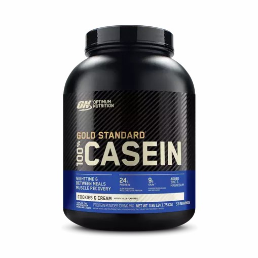 Optimum Nutrition GOLD STANDARD® 100% Casein Cookies & Cream 4 lb (53 Servings) | 63472AXLN