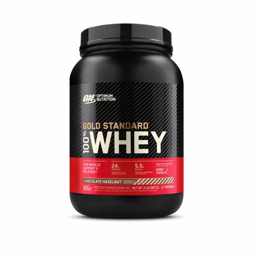 Optimum Nutrition GOLD STANDARD 100% WHEY™ Chocolate Hazelnut 2 lb (27 Servings) | 31740JFPY