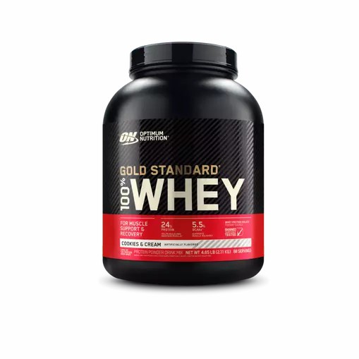 Optimum Nutrition GOLD STANDARD 100% WHEY™ Cookies & Cream 5 lb (68 Servings) | 85210MNTG