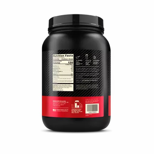 Optimum Nutrition GOLD STANDARD 100% WHEY™ Delicious Strawberry 2 lb (29 Servings) | 06179ZDIS