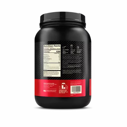 Optimum Nutrition GOLD STANDARD 100% WHEY™ Double Rich Chocolate 2 lb (29 Servings) | 05276RUAG