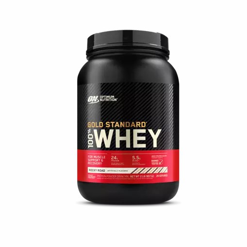 Optimum Nutrition GOLD STANDARD 100% WHEY™ Rocky Road 2 lb (28 Servings) | 10875WKBQ