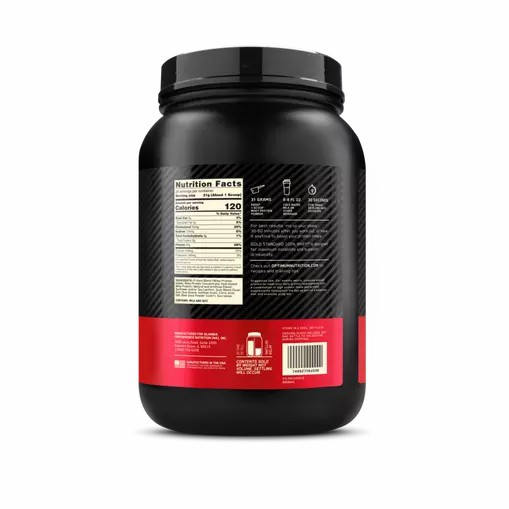 Optimum Nutrition GOLD STANDARD 100% WHEY™ Strawberries & Cream 2 lb (29 Servings) | 86032LXKB