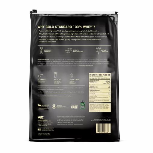 Optimum Nutrition GOLD STANDARD 100% WHEY™ Vanilla Ice Cream 10 lb - Notify me | 71398JVCR