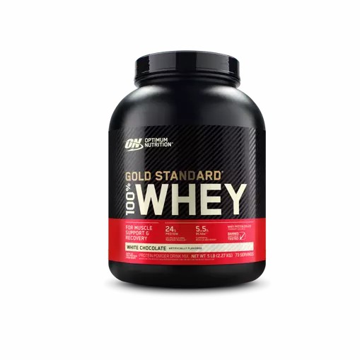 Optimum Nutrition GOLD STANDARD 100% WHEY™ White Chocolate 5 lb (73 Servings) | 51948DWOI