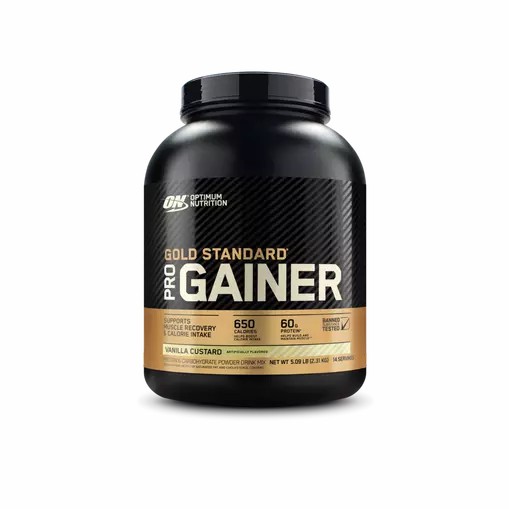 Optimum Nutrition GOLD STANDARD® Pro Gainer Vanilla Custard 5.09 lb (14 Servings) | 56820CLIS