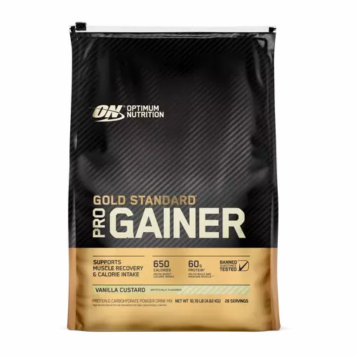 Optimum Nutrition GOLD STANDARD® Pro Gainer Vanilla Custard 10.19 lb (28 Servings) | 52091DHGK