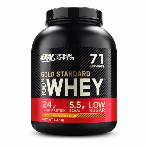 Optimum Nutrition Gold Standard 100% Whey Protein Powder Chocolate Peanut Butter 2.27 kg (71 Servings) | 57682PVQK