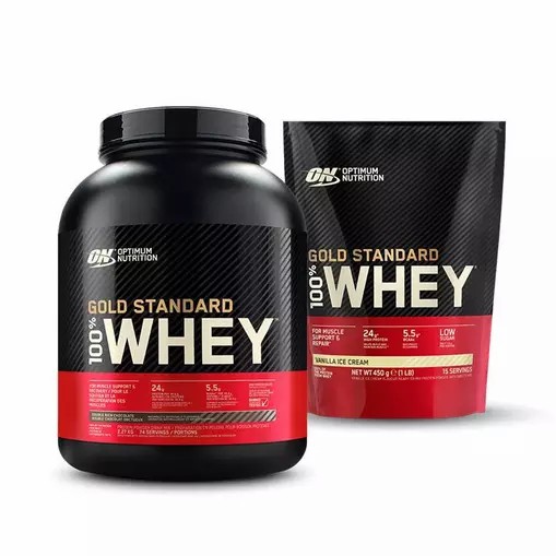 Optimum Nutrition Gold Standard Whey Protein Stack | 07618DBUG