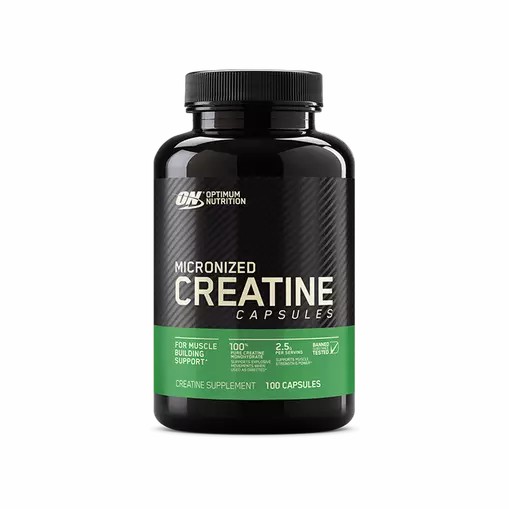 Optimum Nutrition Micronized Creatine Capsules 100 Capsules (50 Servings) | 32049BKOS