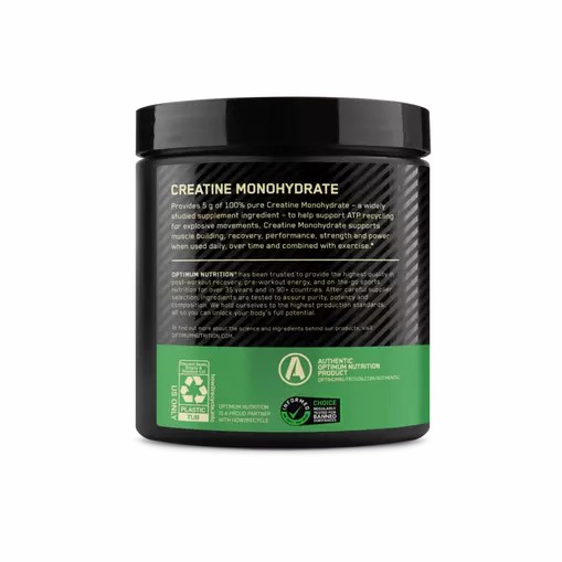 Optimum Nutrition Micronized Creatine Powder Unflavored 0.66 lb (60 Servings) | 54792YJXB