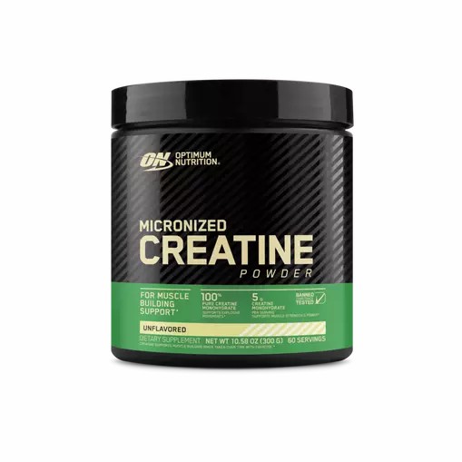 Optimum Nutrition Micronized Creatine Powder Unflavored 0.66 lb (60 Servings) | 54792YJXB