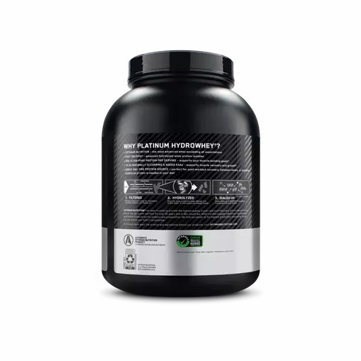 Optimum Nutrition PLATINUM HYDROWHEY™ Turbo Chocolate 3.61 lb (40 Servings) | 10798EALS