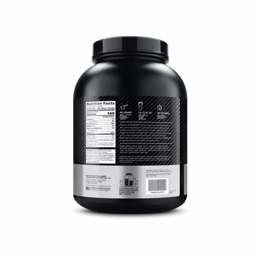 Optimum Nutrition PLATINUM HYDROWHEY™ Velocity Vanilla 3.52 lb (40 Servings) | 80534PLAT